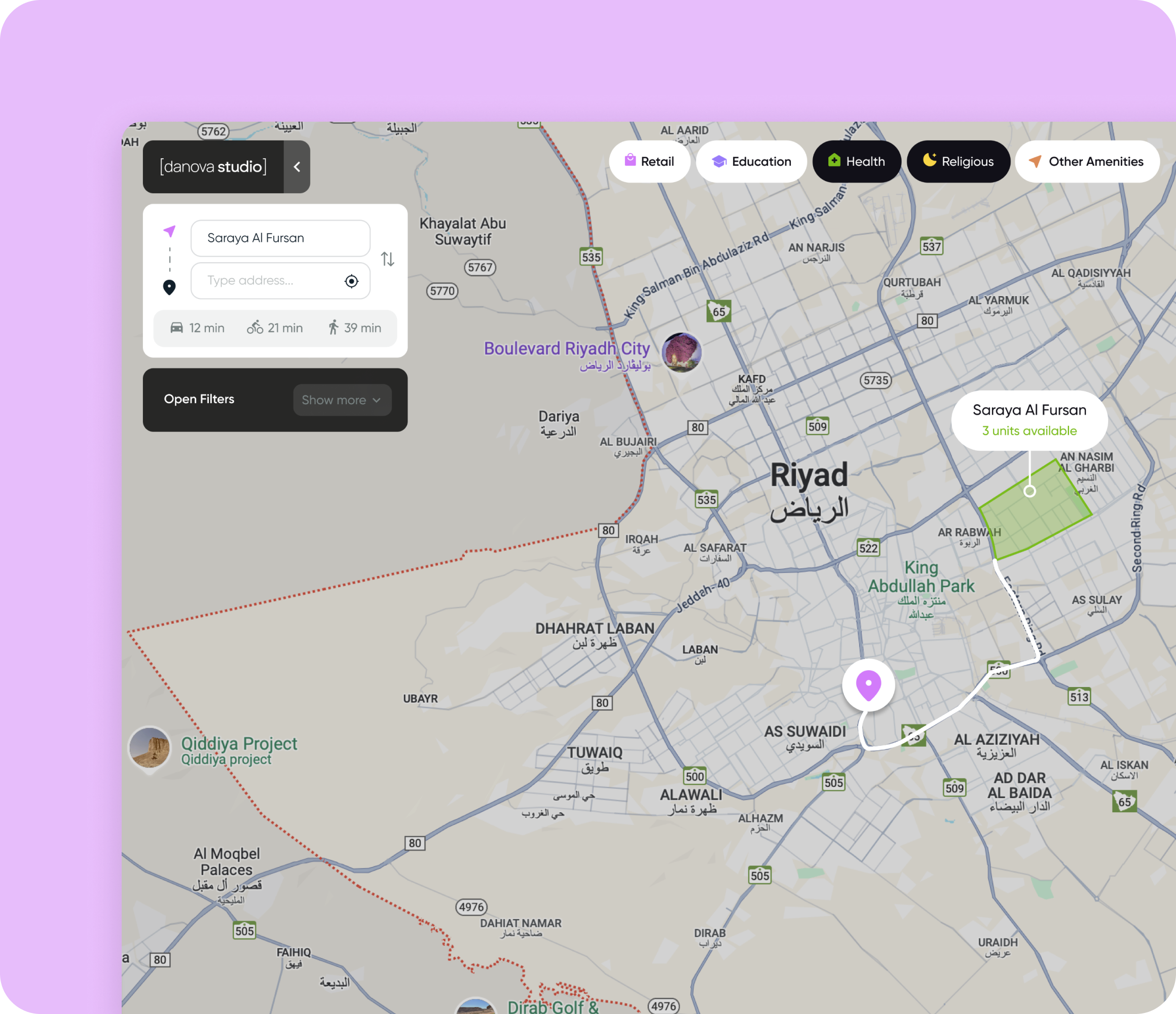 Location and Distances